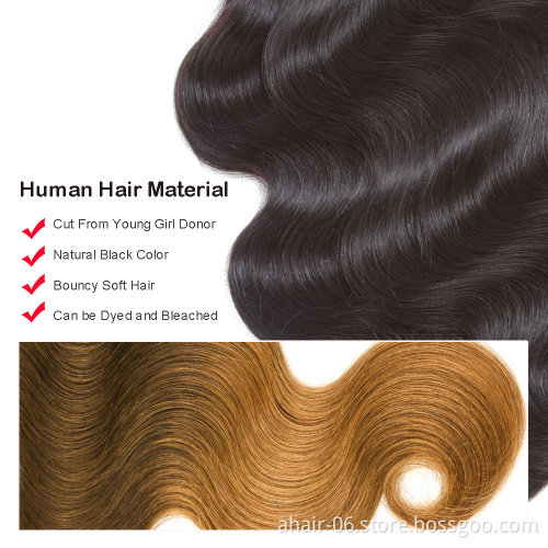 Mink brazilian virgin human hair bundles with lace frontal closure 10A grade unprocessed mink hair bundles